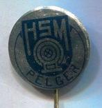 Hollandse Speciaal Machines Pelger - R.dam speldje ( H_009 ), Verzenden, Zo goed als nieuw, Transport, Speldje of Pin