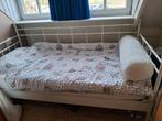 eenpersoons bed, Ophalen, 90 cm, Eenpersoons, Wit