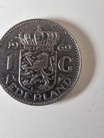 1 gulden 1969 vis, Postzegels en Munten, Munten | Nederland, Ophalen of Verzenden, Koningin Juliana, 1 gulden, Losse munt