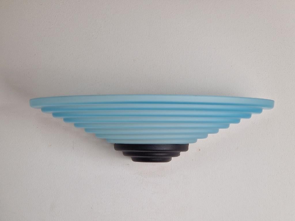 Postmoderne wandlamp mazzega murano glas italië 1980, N, Vintage, Ophalen of Verzenden, N