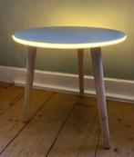 Tafel / tafeltje / bijzettafeltje met LED verlichting, Minder dan 45 cm, Minder dan 55 cm, Rond, Ophalen of Verzenden