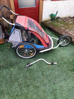 Croozer fietskar voor twee kinderen, Opvouwbaar, Croozer, 40 tot 60 kg, Kinderkar