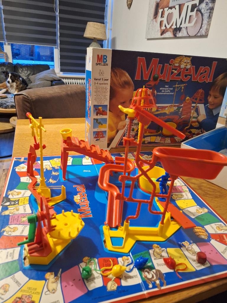 Muizeval, Drie of vier spelers, Ophalen, Gebruikt, MB Spellen