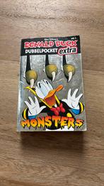 Donald Duck dubbelpocket Monsters extra nr 1, Eén stripboek, Ophalen of Verzenden, Zo goed als nieuw