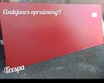 Plaat Trespa 3050x1530 mm rood, Ophalen, Overige materialen, Trespa, Minder dan 20 mm