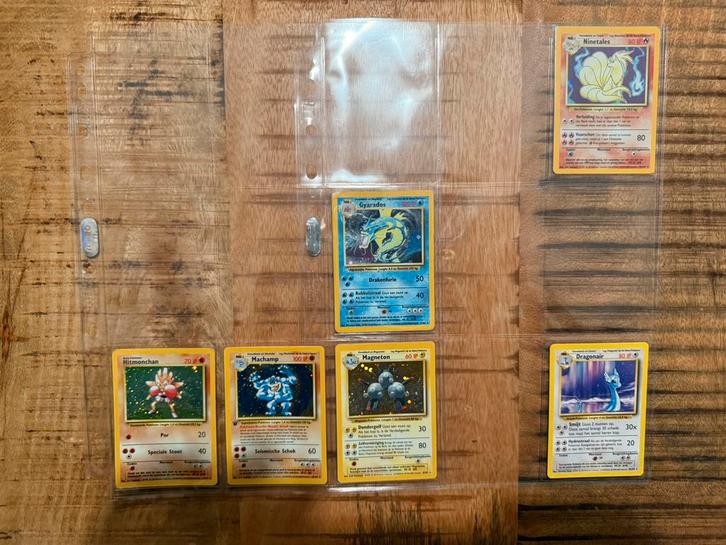 Pokemon WOTC base set 80-90% compleet, Hobby en Vrije tijd, Verzamelkaartspellen | Pokémon, Zo goed als nieuw, Ophalen of Verzenden