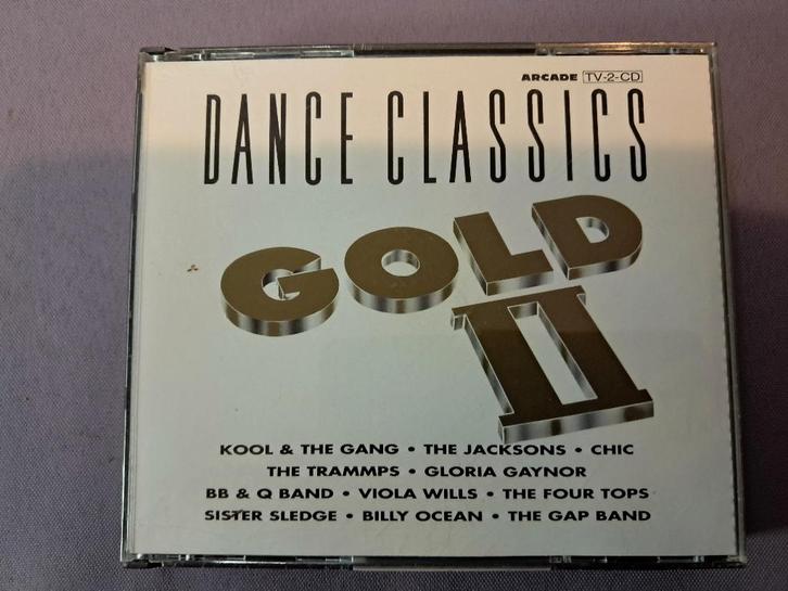 cd. dance classics gold II. 2cd box, Cd's en Dvd's, Cd's | Pop, Gebruikt, 2000 tot heden, Ophalen of Verzenden