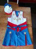 Carnavalskleding meisje jurkje USA maat 128, Ophalen, Zo goed als nieuw, 122 t/m 128, Meisje