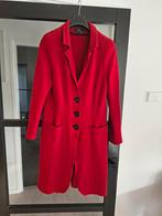 Donkerrode wollen jas ML Collections, Kleding | Dames, Maat 38/40 (M), Ophalen of Verzenden, Jasje, ML Collections
