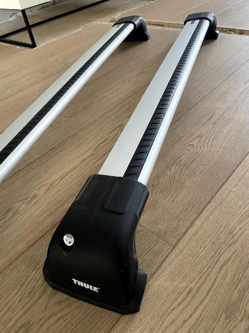 Thule WingBar + Rapid System Voetenset (BMW 1-Serie etc.), Auto diversen, Dakdragers, Zo goed als nieuw, Ophalen of Verzenden