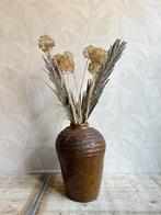 Vintage Aardewerk Olijfpot XL, Ophalen, Gebruikt, Overige kleuren, -