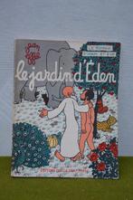 Vintage Franse comic strip: Le roman d'Adam et Eve: Le jardi, Boeken, Europa, Ophalen of Verzenden, Jean Effel 1956, Gelezen
