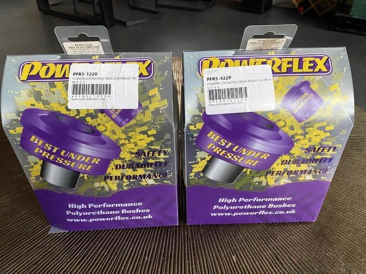 Powerflex PFR-5 1220 en PFR-5 422P (BMW F20/F21 M135i M140i), Auto-onderdelen, Ophanging en Onderstel, BMW, Nieuw, Ophalen of Verzenden