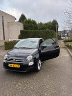 Fiat 500 Twinair Turbo 80pk Dualogic 2015 Zwart automaat, Zwart, Origineel Nederlands, 26 km/l, Particulier