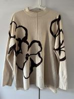 🌻  Leuke wijde beige bruine trui van Caroline Biss 44, Verzenden, Beige, Maat 42/44 (L), Gedragen