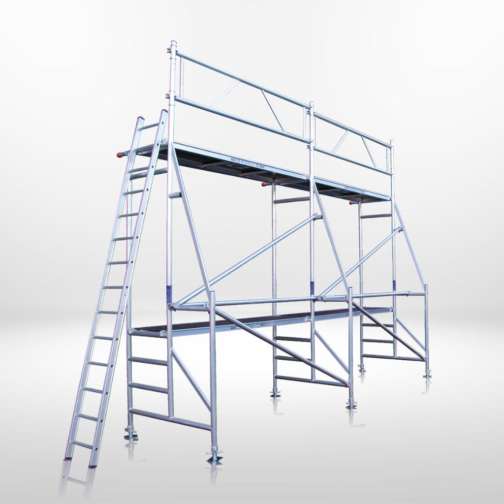 Renovatiesteiger, nieuwbouwwerkzaamheden, renovatieprojecten, Doe-het-zelf en Verbouw, Steigers, Nieuw, Rolsteiger of Kamersteiger