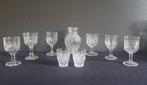 Kristallen Glazen, Antiek en Kunst, Antiek | Glas en Kristal, Ophalen of Verzenden