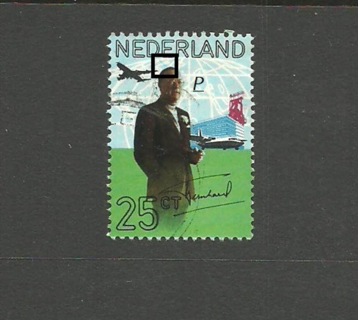 postz. plaatfouten  { k27 }, Postzegels en Munten, Postzegels | Nederland, Gestempeld, Na 1940, Ophalen of Verzenden