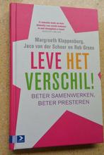 Leve het verschil! Beter samenwerken, beter presteren, Boeken, Ophalen of Verzenden, Zo goed als nieuw, Kloppenburg; Schoor; e.a.