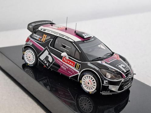 Citroen DS3 WRC Rally Monte Carlo 2012 Merksteijn IXO 1/43, Hobby en Vrije tijd, Modelauto's | 1:43, Zo goed als nieuw, Auto, Overige merken