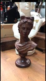 Antiek borstbeeld van een vrouw.  Ca 1900, Ophalen of Verzenden, Zo goed als nieuw, Mens