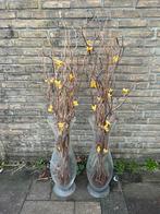 Twee grote vazen van The green house, Huis en Inrichting, Woonaccessoires | Vazen, Ophalen, Overige kleuren, 50 tot 75 cm, Glas