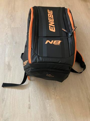 Padeltas padel tas NIEUW Mochila Enebe Mustang zwart oranje beschikbaar voor biedingen