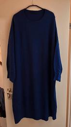Gebreide blauwe trui/jurk 3XL MS Mode, Ophalen of Verzenden, Zo goed als nieuw, Blauw, Jurk