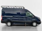 Ford Transit 350 2.0 TDCI L2H2 Trend 170 pk Automaat | Stand, Stof, 4 cilinders, Met garantie (alle), Blauw