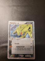 Tyranitar ex - Zeldzame Pokémon kaart!, Ophalen of Verzenden, Gebruikt, Losse kaart