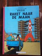 kuifje - raket naar de maan 1953, Gelezen, Ophalen of Verzenden, Eén stripboek, Hergé