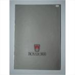 Rover 800 Brochure 1987 #1 Nederlands, Ophalen of Verzenden, Gelezen, Overige merken