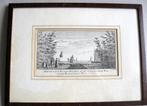 Kopergravure Gezigt aan 't Zuider Spaarne, C v. Noorde 1763, Antiek en Kunst, Kunst | Etsen en Gravures, Ophalen of Verzenden
