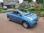 Nissan Micra cabriolet 1.6 C+C 2010 Blauw 123000 km, Auto's, Nissan, Voorwielaandrijving, 15 km/l, 750 kg, 4 cilinders