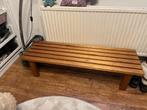 Vintage design lattenbank slat bench jaren 70, Ophalen, Gebruikt, Martin visser george nelson vitra artifort gispen pastoe, Driepersoons