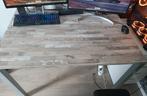 Bureau met zuinige infrarood bureauverwarming 120x80cm, Huis en Inrichting, Ophalen, Zo goed als nieuw, Bureau