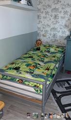 Metalen bedderam icl lattebodem., Ophalen, Zo goed als nieuw, 180 cm of meer, 85 tot 100 cm