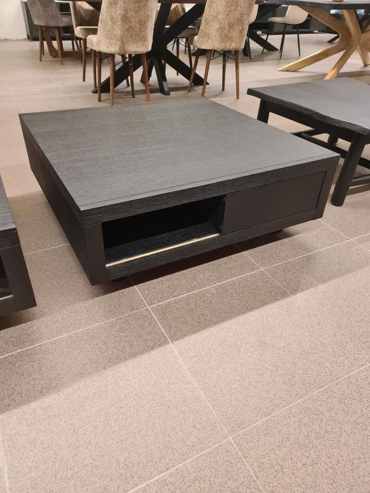 Nieuwe icathcers ford collectie salontafel zwart eikenhout, Huis en Inrichting, Woonaccessoires | Overige, Nieuw, Ophalen