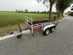 Te koop : titan tandemasser aanhanger 3m x1.30m, Auto diversen, Aanhangers en Bagagewagens, Ophalen of Verzenden, Zo goed als nieuw