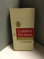 sigaretdoosje	Golden Fiction Extra Mild, 5 pack, wit, Ophalen of Verzenden, Nieuw, Tabaksdoos of Verpakking