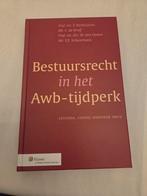 Bestuursrecht in het Awb-tijdperk, Boeken, Studieboeken en Cursussen, T. Barkhuysen, C. de Kruif, Ophalen of Verzenden, Alpha