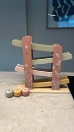 Little Dutch rollerbaan roze hout, Kinderen en Baby's, Speelgoed | Houten speelgoed, Ophalen, Zo goed als nieuw
