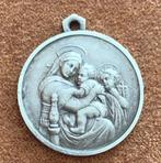 Medaille hanger Madonna Della Argento Roma Zilver of plated, Antiek en Kunst, Ophalen of Verzenden