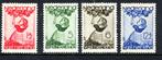 Kinderzegels 1935, NVPH 279-282, ongebruikt, Postzegels en Munten, Postzegels | Nederland, Ophalen of Verzenden, T/m 1940, Postfris