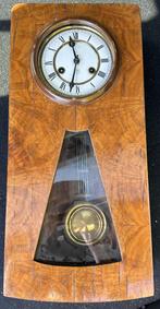 Antieke junghans wandklok met porseleinen wijzerplaat 8-dage, Ophalen