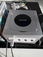 Nintendo GameCube Zilver + Games, Spelcomputers en Games, Spelcomputers | Nintendo GameCube, Ophalen, Met 1 controller, Zilver
