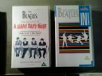 The Beatles 2x video band, Cd's en Dvd's, VHS | Documentaire, Tv en Muziek, Alle leeftijden, Ophalen, Gebruikt