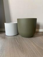 Plantenpotten, Tuin en Terras, Bloempotten, Ophalen, Steen, Rond, Binnen