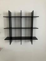 Vakkenkastje zwart hout, Huis en Inrichting, Ophalen, Gebruikt