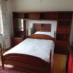 Bed met kastombouw, Ophalen, Gebruikt, Tweepersoons